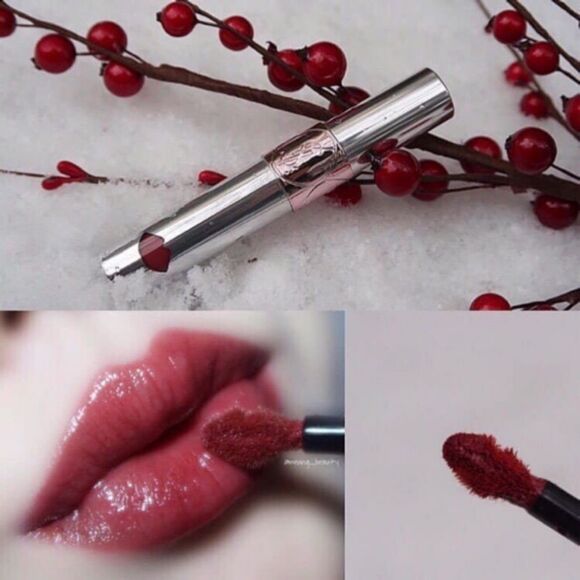 YSL Hook Me Berry Liquid Colour Balm - Picture 4 of 13